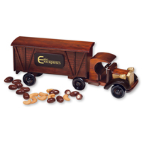 1920 Tractor-Trailer Truck with Chocolate Covered Almonds & Jumbo Cashews 